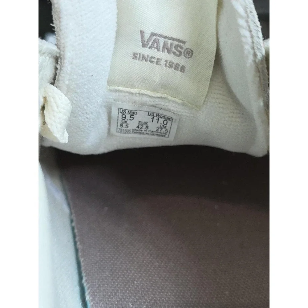 NWOB VANS Sports Low VN000D6N24O SPORT Creme Men 9.5 womens 11 Shoes